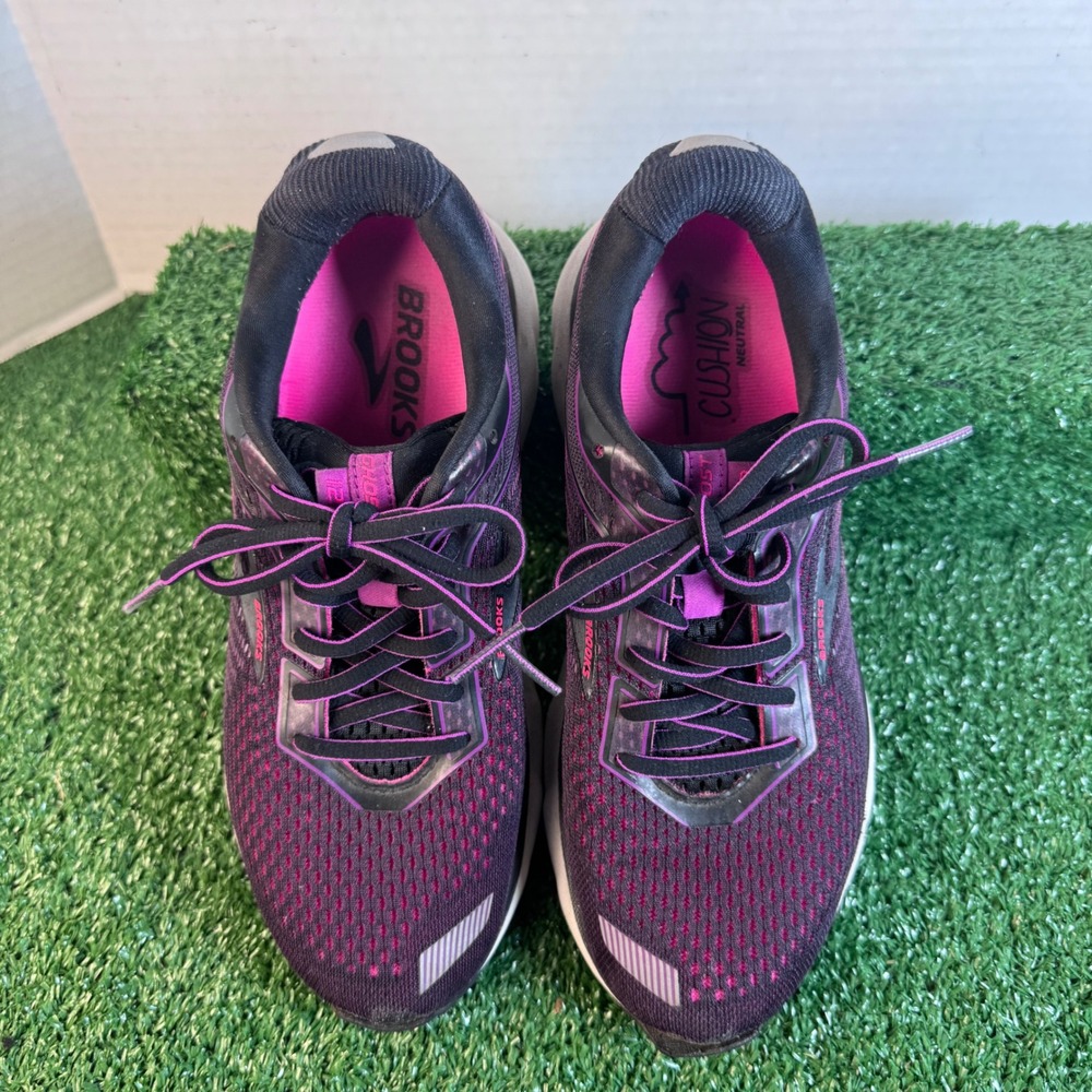 Brooks Ghost‎ 12 Womens Running Shoes Purple Pink 1203051B063 Size 8 Medium B - Picture 5 of 12